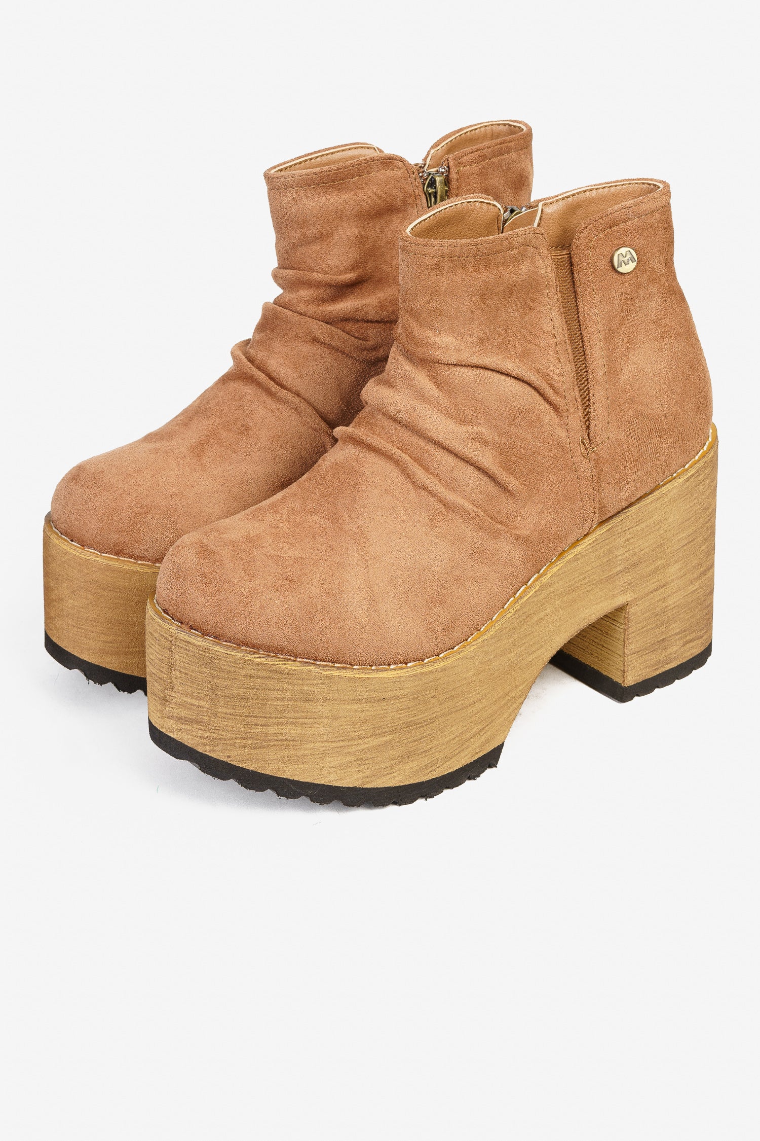 Bota Mujer Café Claro Isamu Boteli Boteli